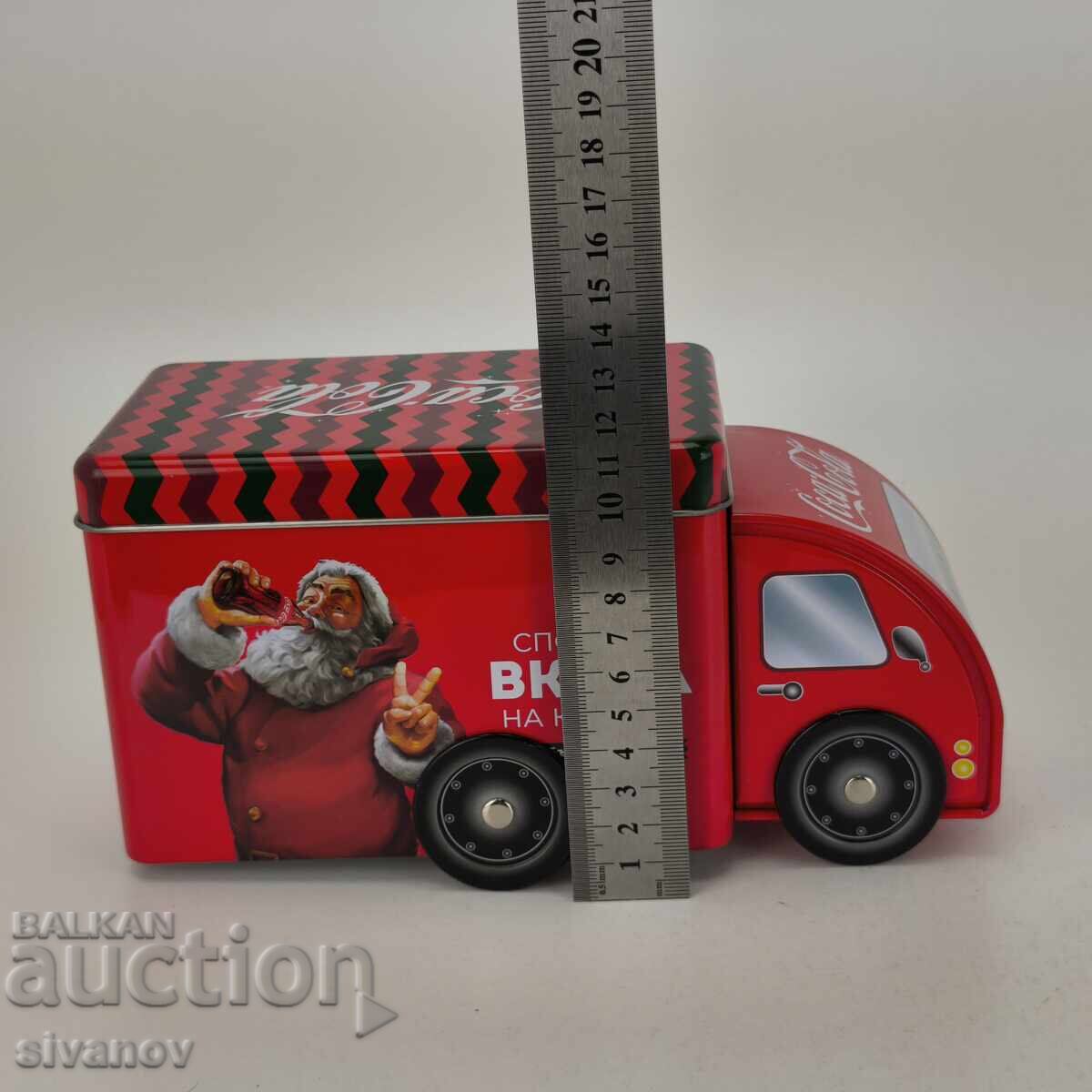 Metal Coca-Cola Christmas Truck Coca-Cola #5981 - 7 Metal Coca-Cola Christmas Truck Coca-Cola #5981 - 7