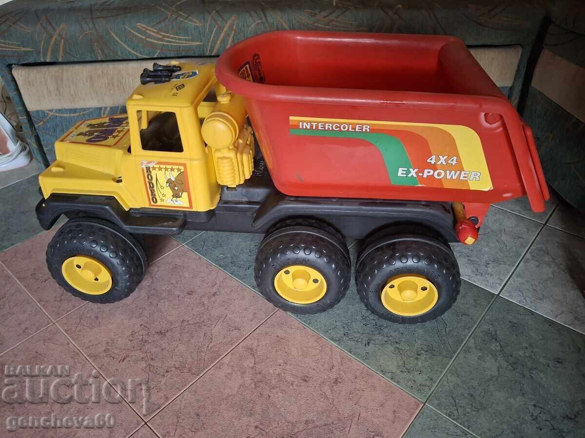 Μεγάλο παιδικό φορτηγό τύπου ανατρεπόμενο με τιμή 21.00 BGN | € 10.74