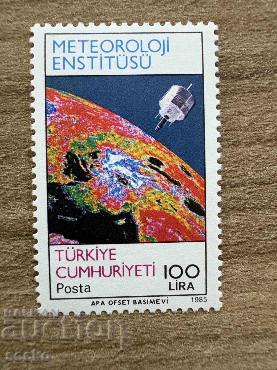 Turcia - 60 de ani Institutul Meteorologic (1985) MNH