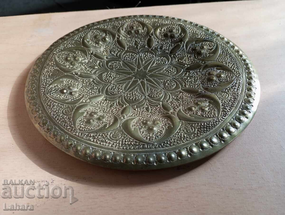 Licitație Placă gravată în bronz Licitație Placă gravată în bronz