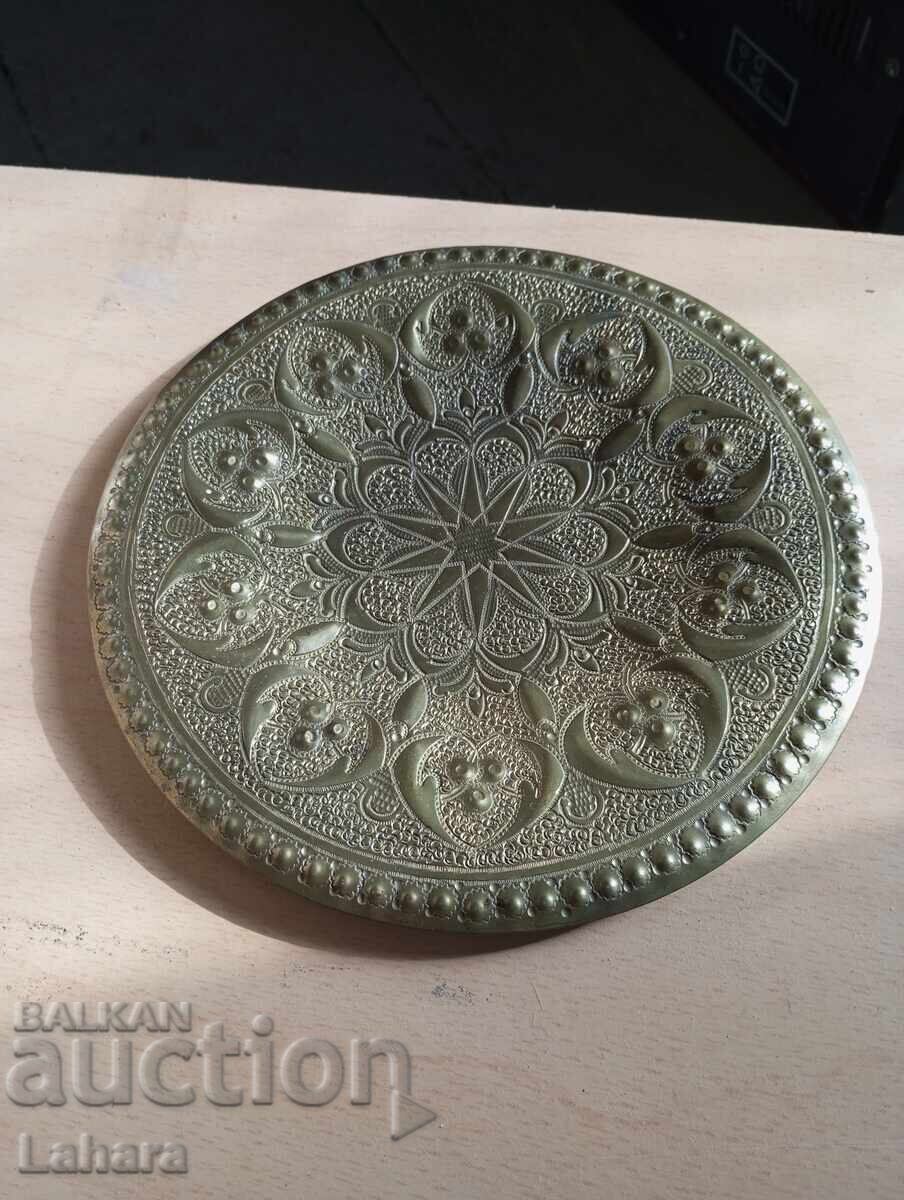 Χάλκινο εγχάρακτο πιάτο - 5