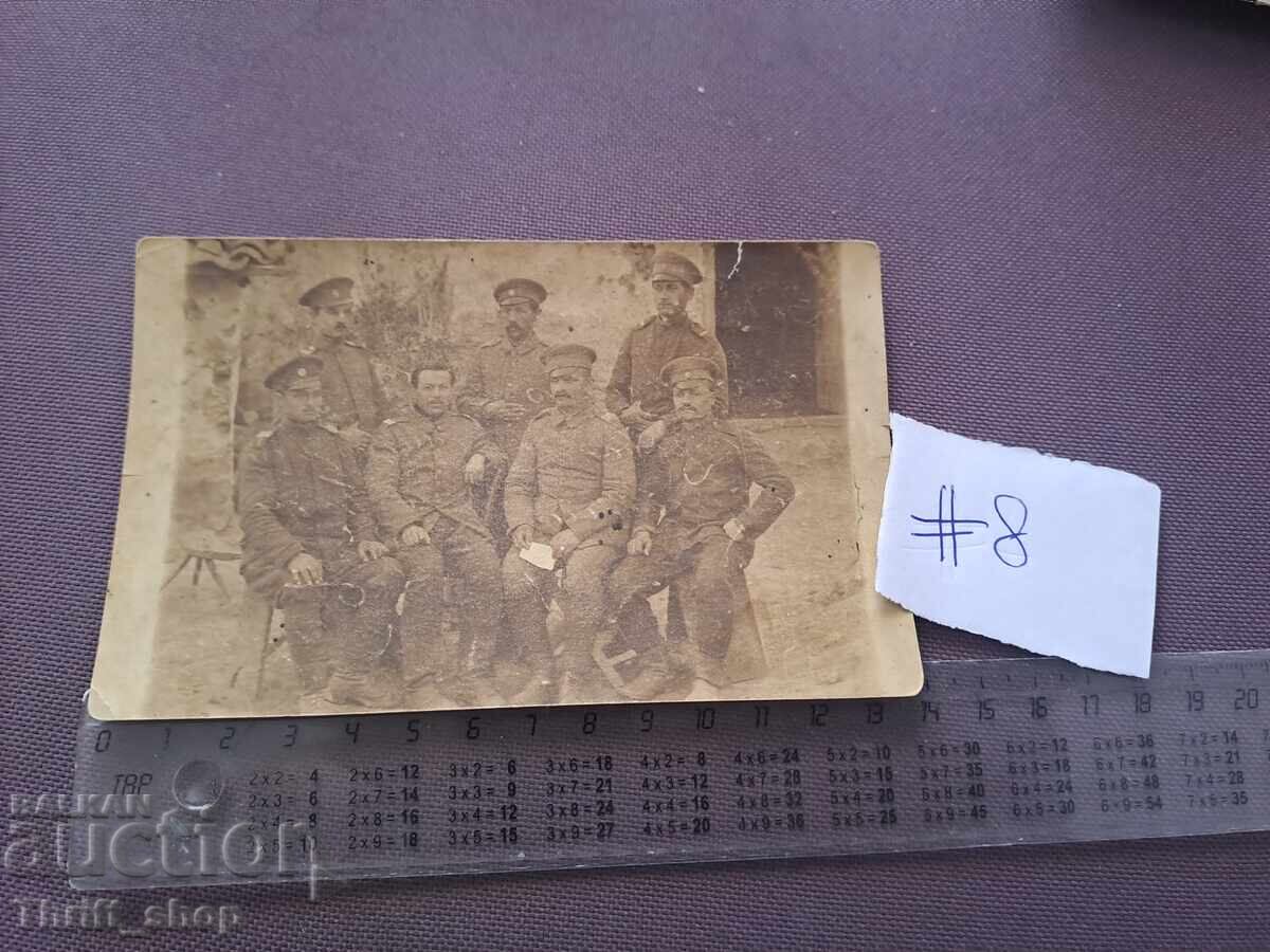 Postcard/Photo - Group of Soldiers Postcard/Photo - Group of Soldiers