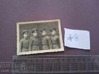 Пощенска картичка/Снимка - група униформени