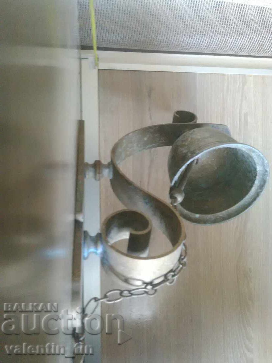 Old massive brass (bronze) bell