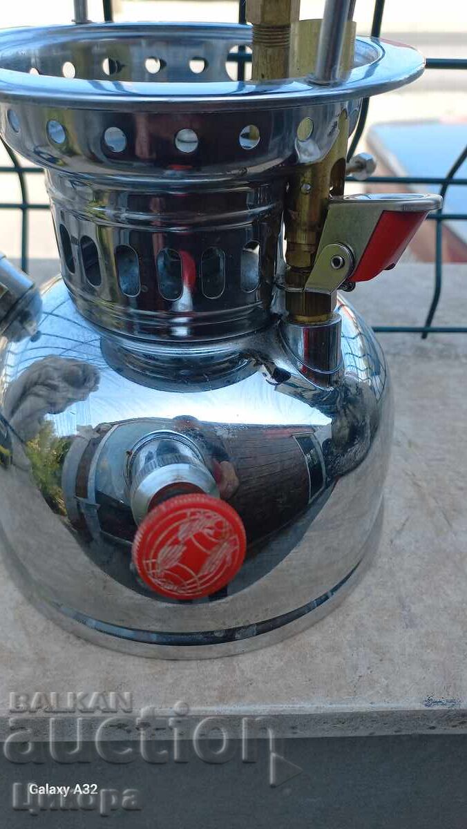 Παράδοση ΠΕΤΡΟΜΑΞ PETROMAX GLOBE BRAND ORIGINAL ΓΑΖΟΛΑΜΠΑ ΦΑΝΑΡΙ