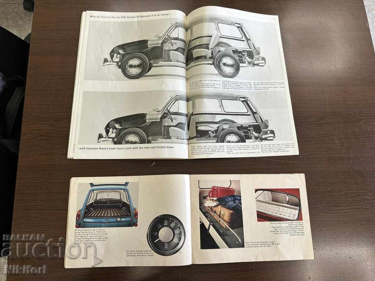 Delivery of VW 1500 Car Brochures Delivery of VW 1500 Car Brochures