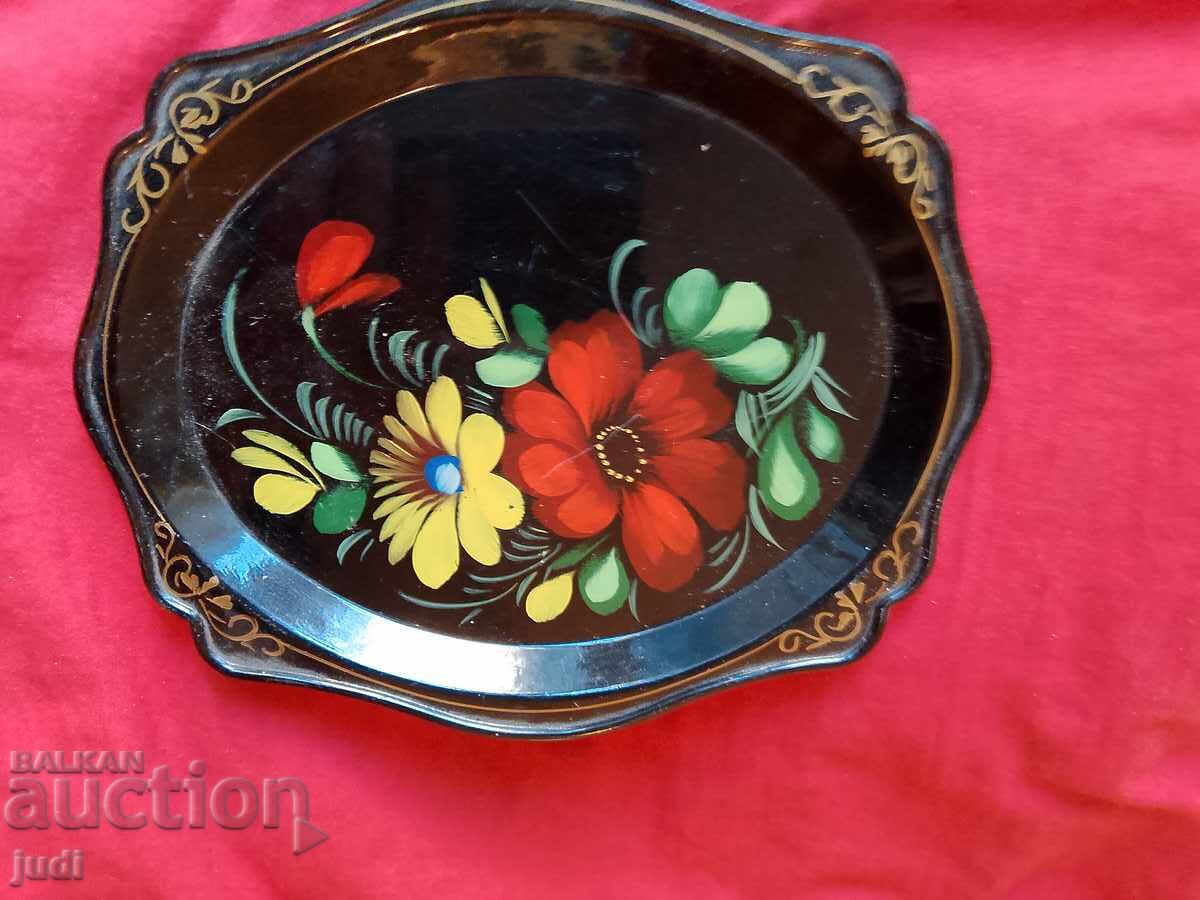 Auction  USSR beautiful tray