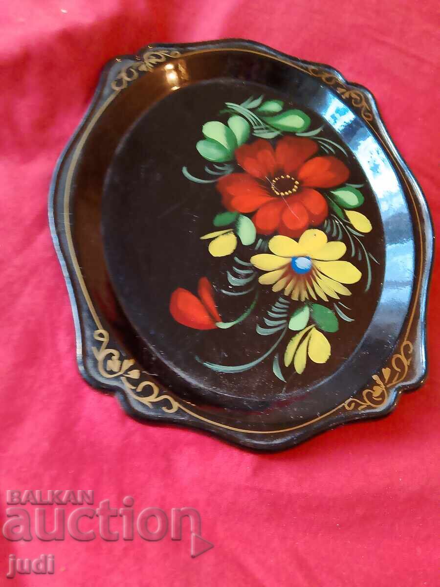 USSR beautiful tray - 6