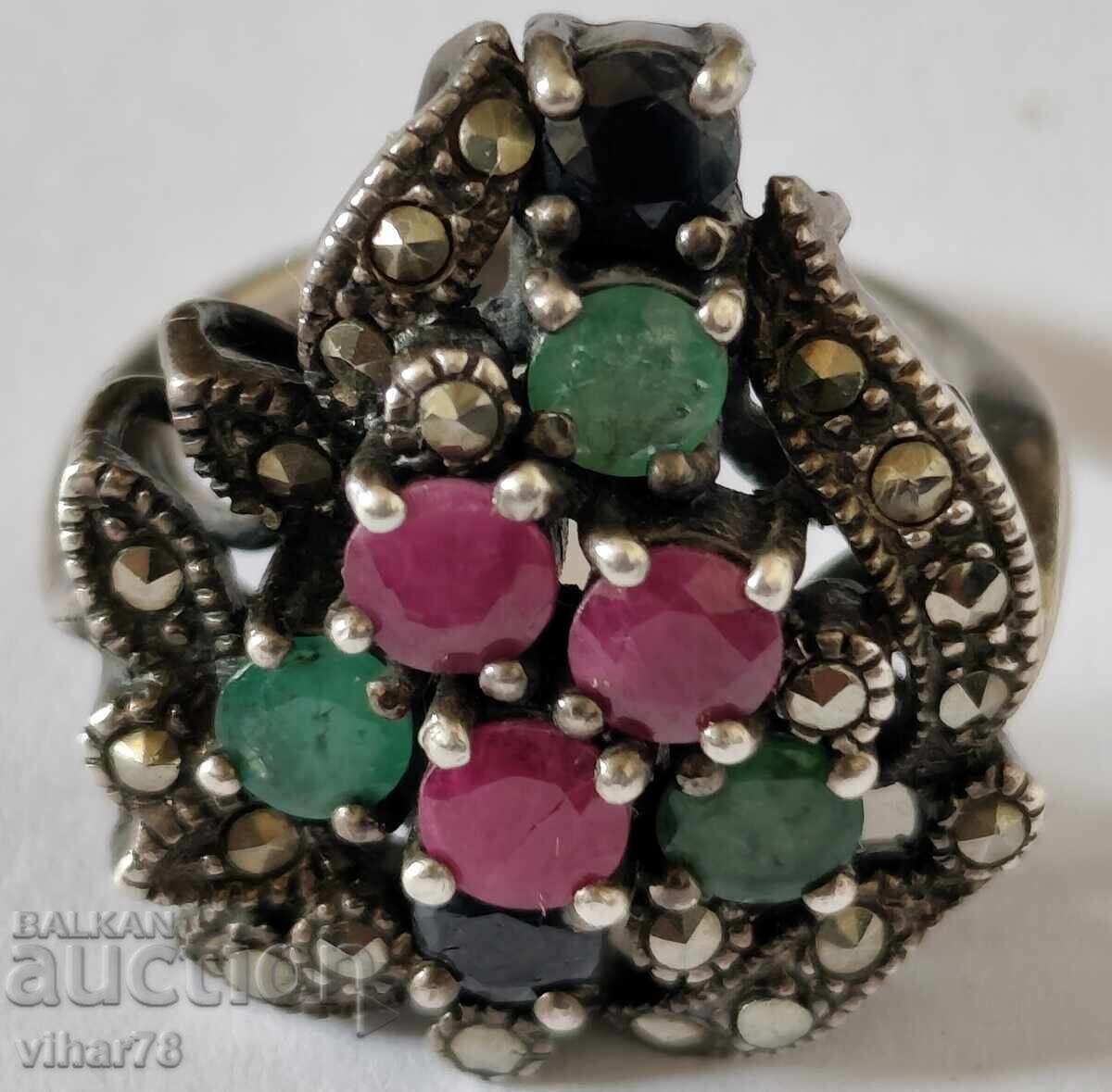 Ασημένιο δαχτυλίδι με τιμή 119.99 BGN | € 61.35