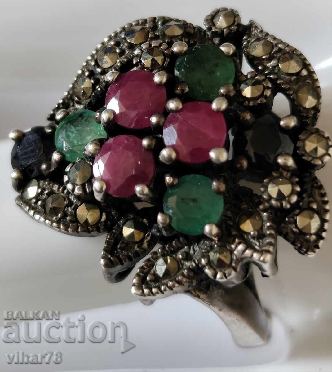 Δημοπρασία Ασημένιο δαχτυλίδι