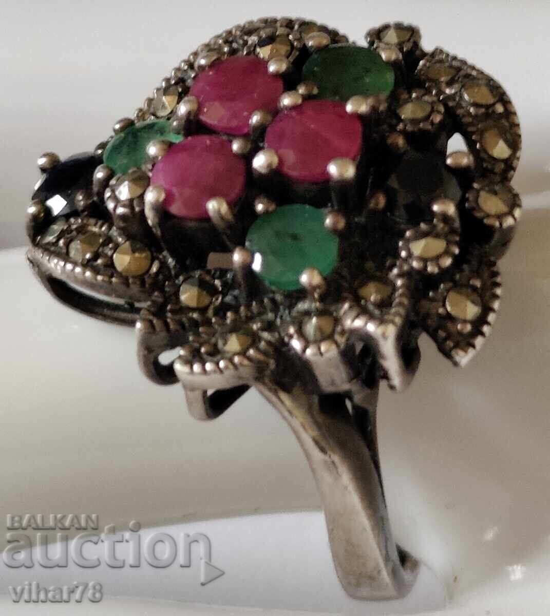 Ασημένιο δαχτυλίδι - 5