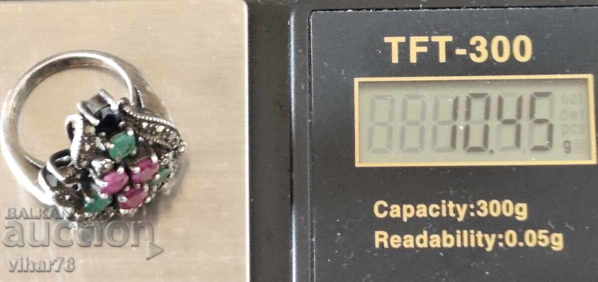 Ασημένιο δαχτυλίδι - 6