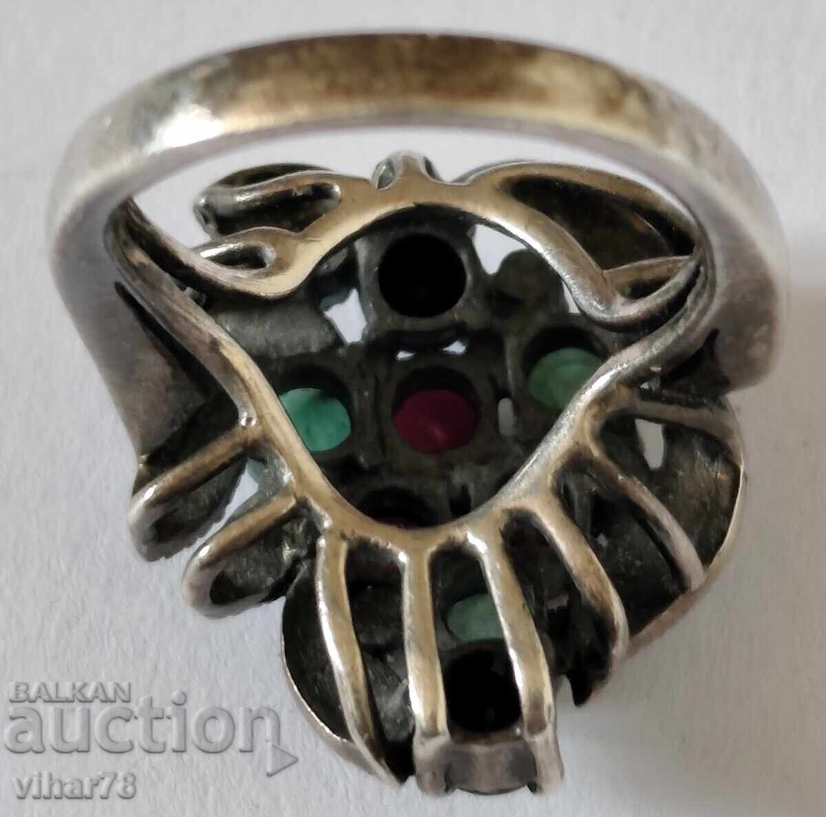 Ασημένιο δαχτυλίδι - 7