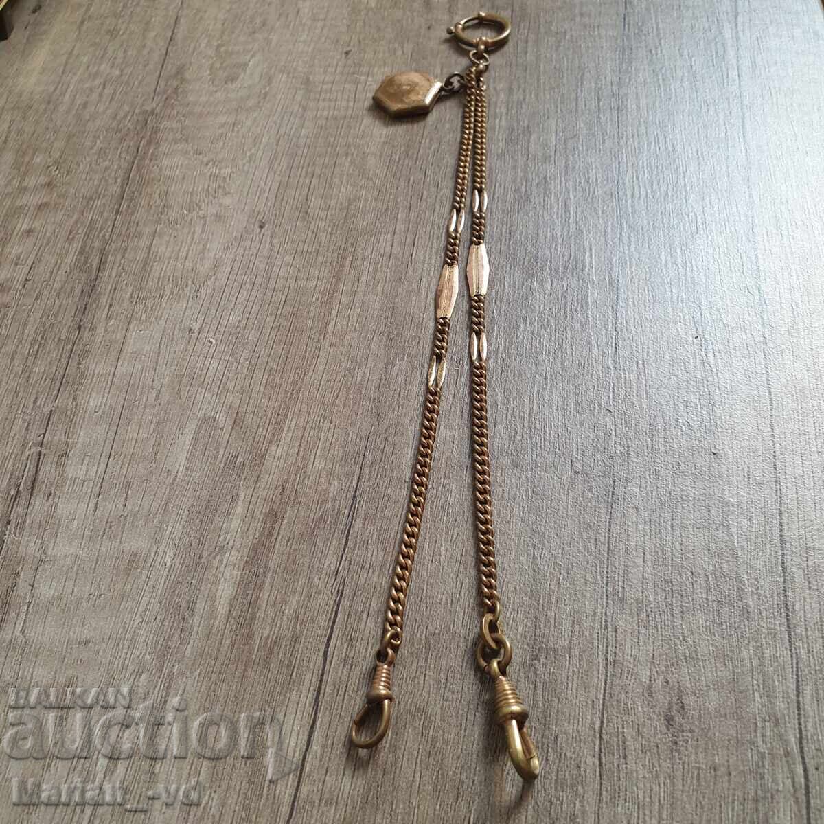 Кюстек за джобен часовник с двоен окачвач за часовника - 5