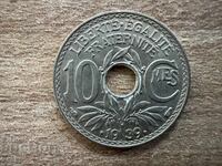 Франция - 10 сантима (1939)