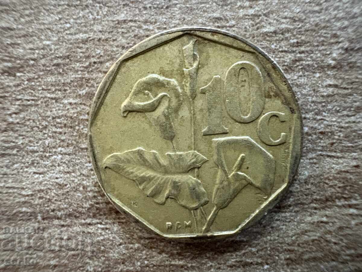 Africa de Sud - 10 cenți (1991) Africa de Sud - 10 cenți (1991)