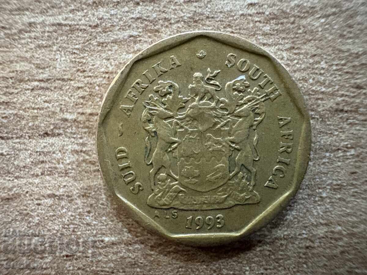 ЮАР - 10 цента (1993) с цена 0.30 лв. | € 0.15