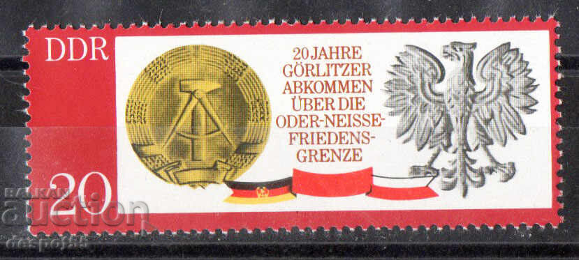 1970. RDG. A 20-a aniversare a Tratatului de la Oder-Neisse 1970. RDG. A 20-a aniversare a Tratatului de la Oder-Neisse