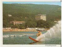 Καρτ ποστάλ Βουλγαρία Βάρνα Χρυσή Ακτή Σκι θαλάσσης 2*