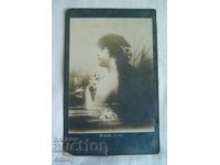 Παλιά φωτογραφική καρτ-ποστάλ, 1926 - ταξίδεψε από Πέστερα προς Φιλιππούπολη