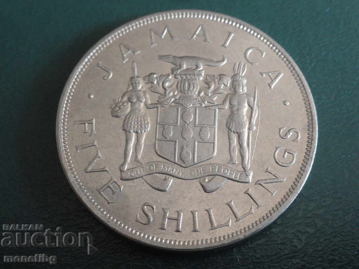Livrarea Jamaica 1966 - 5 șilingi "VIII Jocuri ale Commonwealth-ului Britanic"