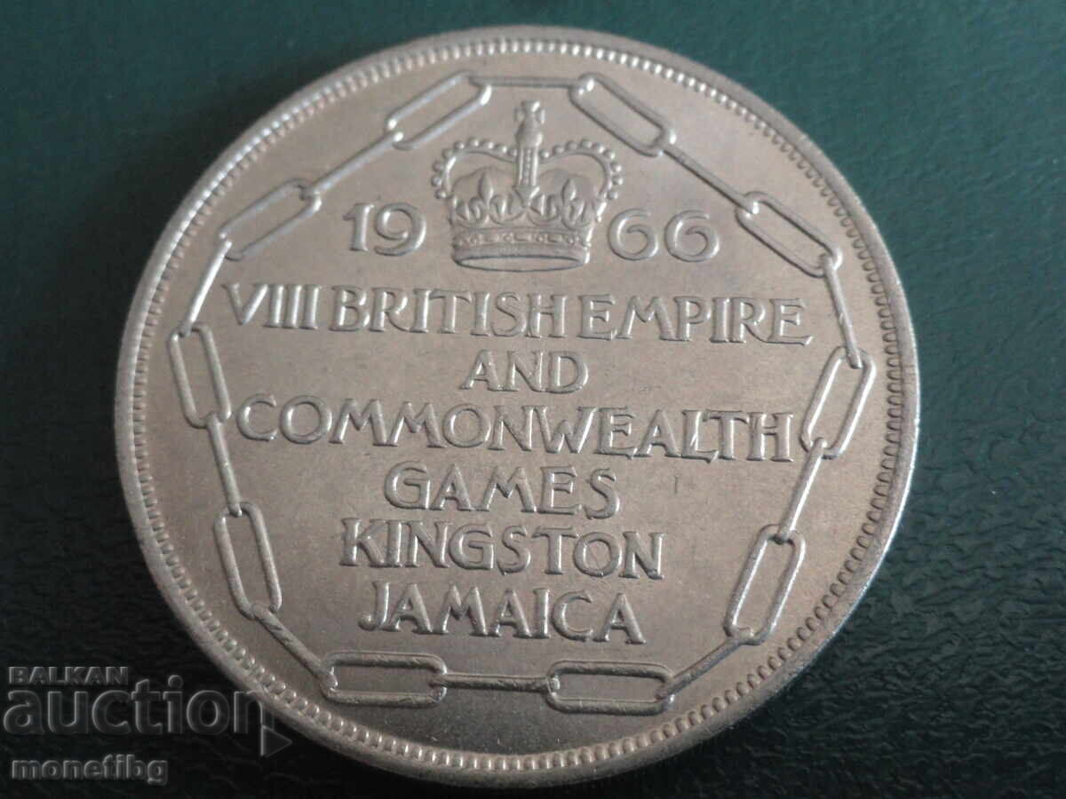 Τζαμάικα 1966 - 5 σελίνια "VIII Αγώνες της Βρετανικής Κοινοπολιτείας" - 5