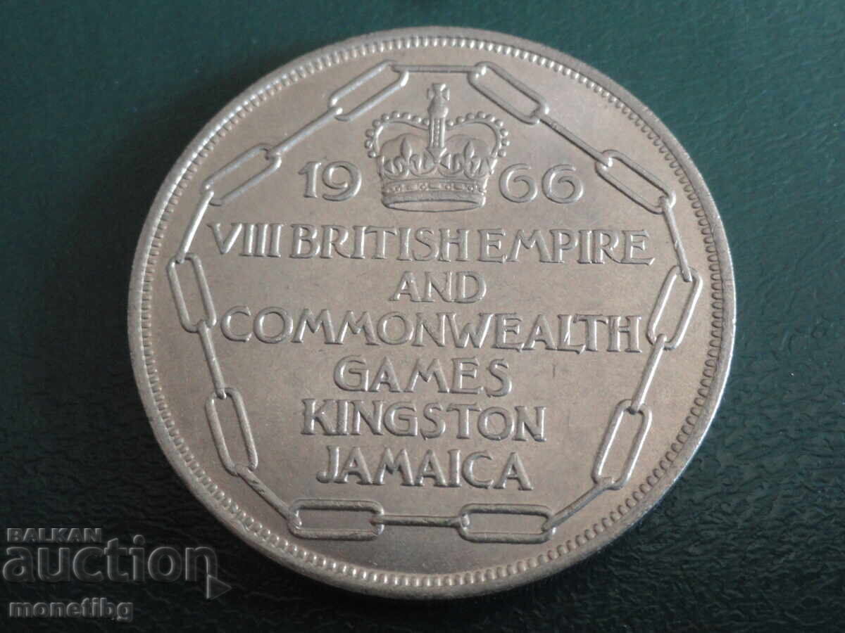 Jamaica 1966 - 5 șilingi "VIII Jocuri ale Commonwealth-ului Britanic"