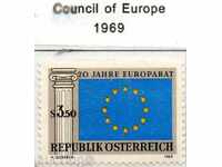 1969. Austria. 20 g. Consiliul Europei