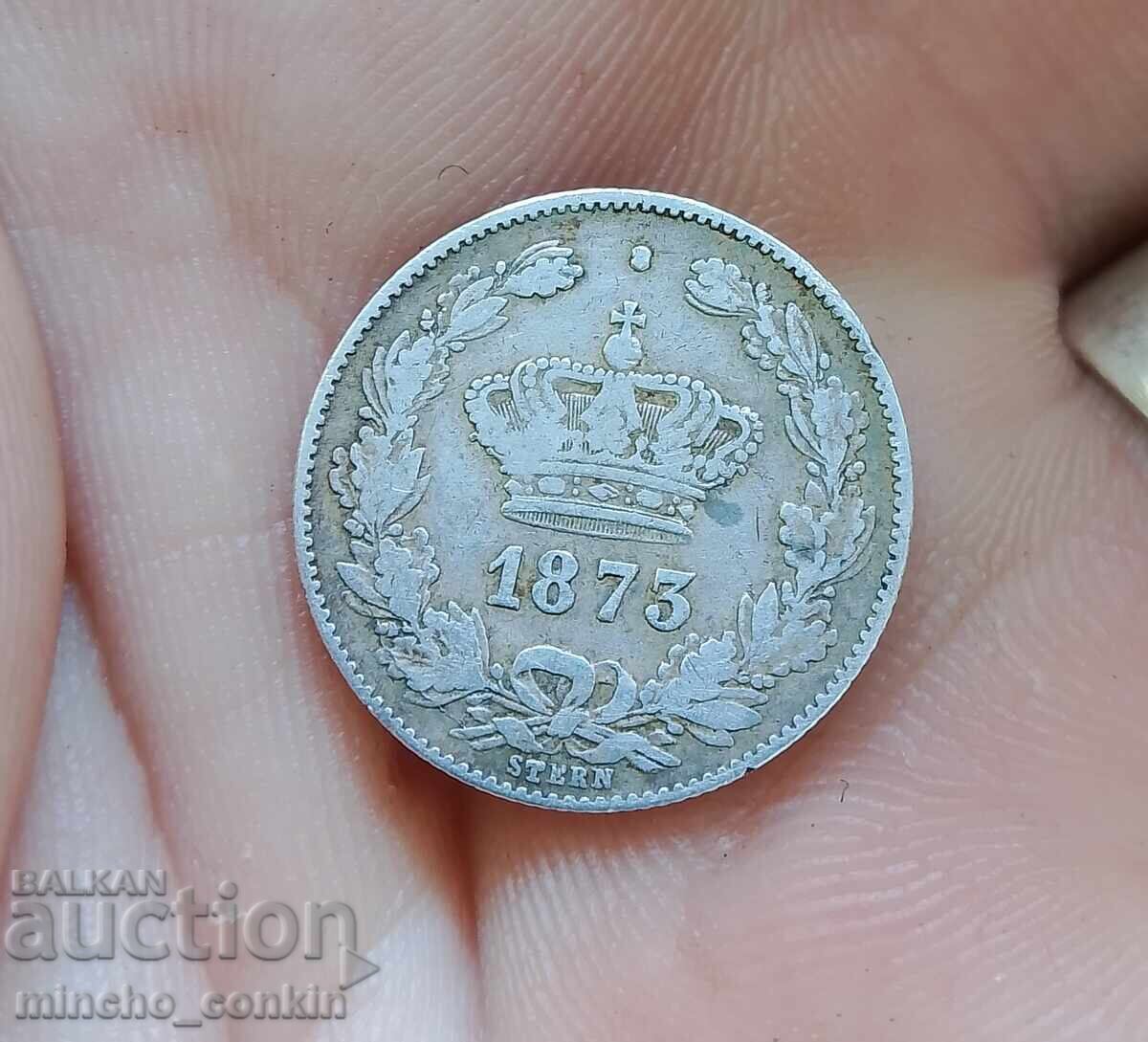 Delivery of 50 Bani 1873