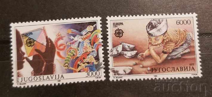 Югославия 1989 Европа CEPT Деца MNH