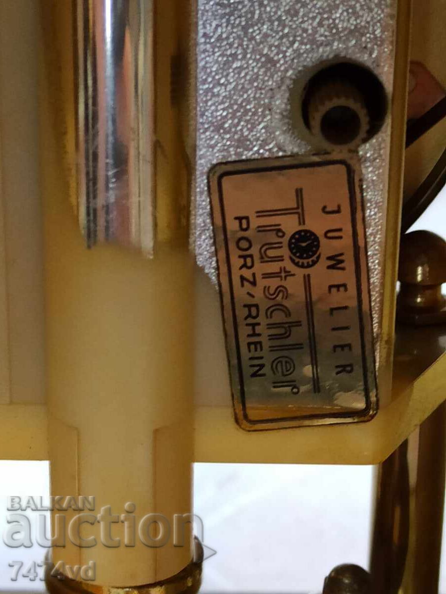 German Kundo table clock - calendar with moon phases - 7 German Kundo table clock - calendar with moon phases - 7