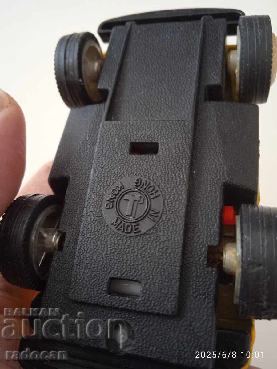 Delivery of Old toy Jeep car, made in Hong Kong Delivery of Old toy Jeep car, made in Hong Kong