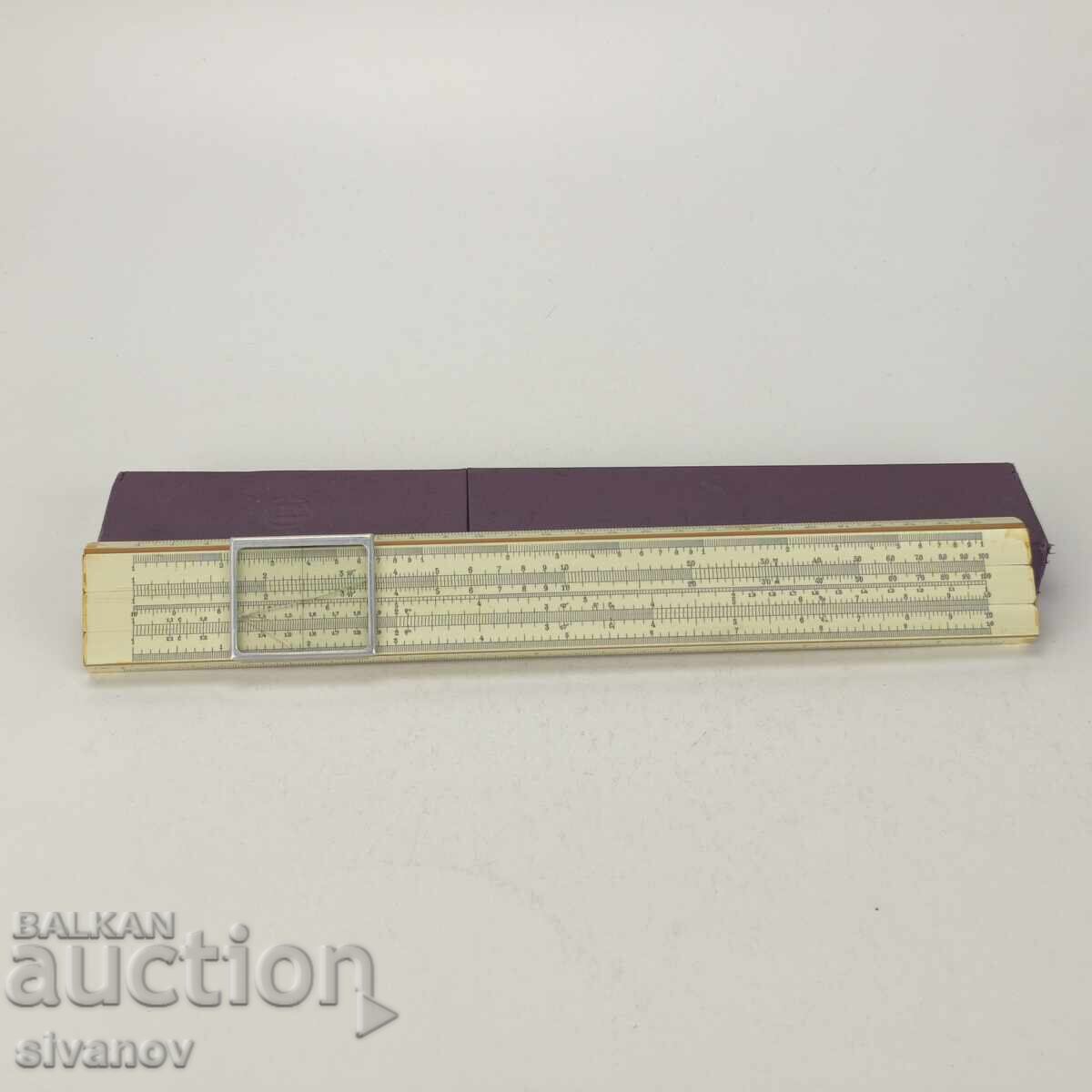 Παλιά σοβιετική λογαριθμική ράβδος Λένινγκραντ 1961 #5990