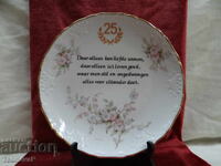 Porcelain French Plate Platter