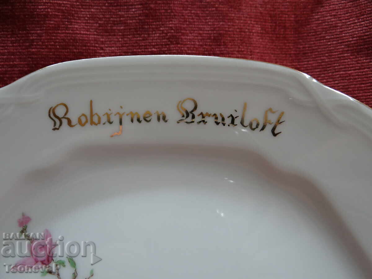 Auction German Porcelain Plate Auction German Porcelain Plate