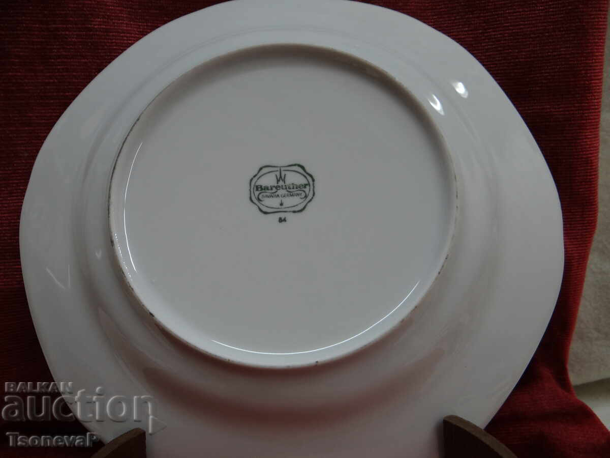 German Porcelain Plate - 6 German Porcelain Plate - 6
