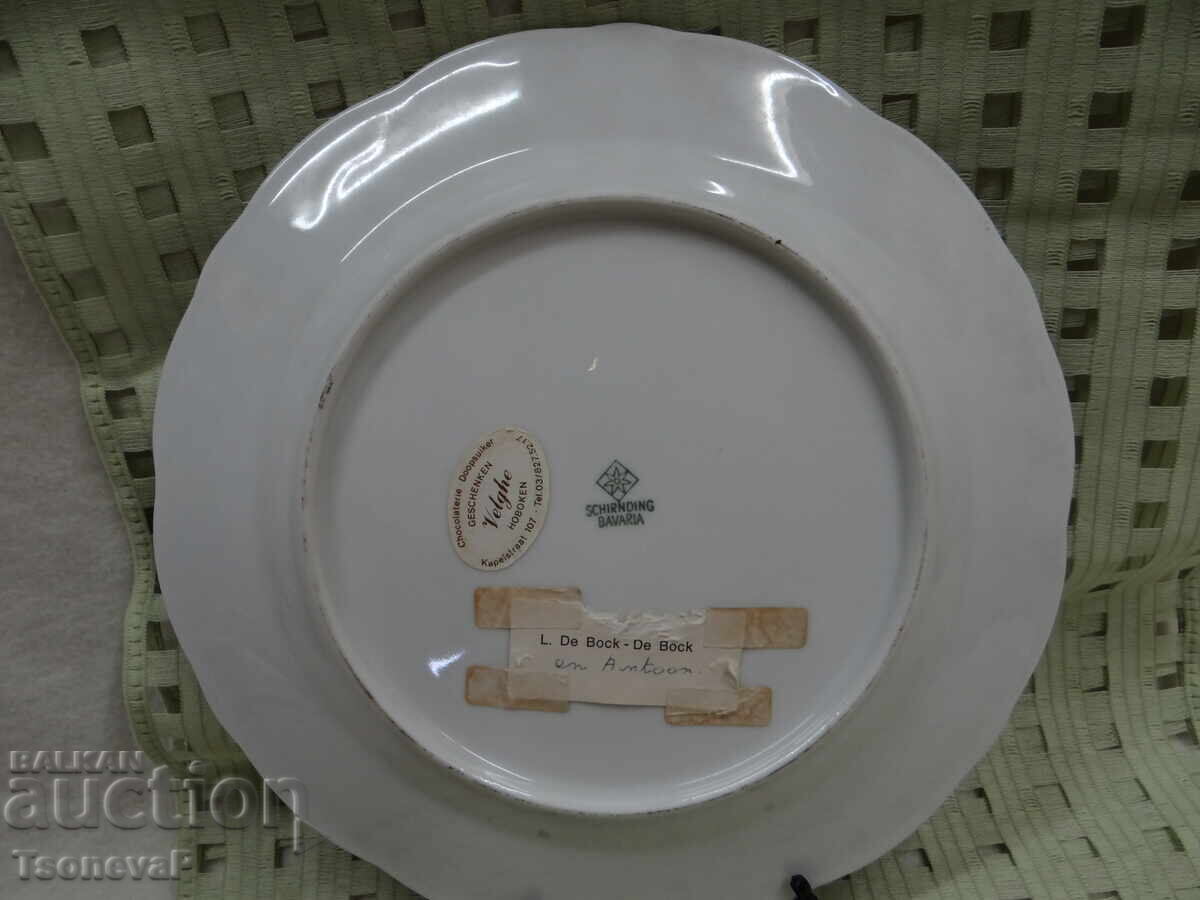 Porcelain German Plate by Schirnding Bavaria - 5 Porcelain German Plate by Schirnding Bavaria - 5