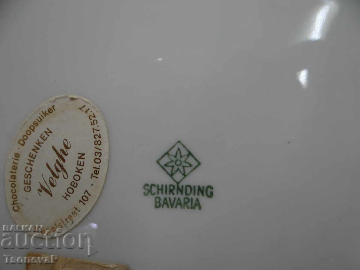 Porcelain German Plate by Schirnding Bavaria - 6 Porcelain German Plate by Schirnding Bavaria - 6