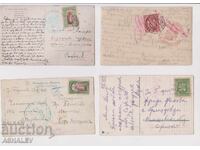 Lot 8 bucăți cu Ștampilă - Comisia de Cenzură 1916-18