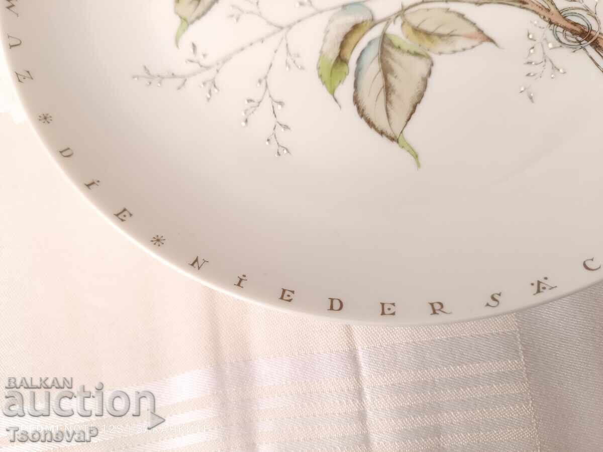 Auction Porcelain platter, large plate by Furstenberg Auction Porcelain platter, large plate by Furstenberg