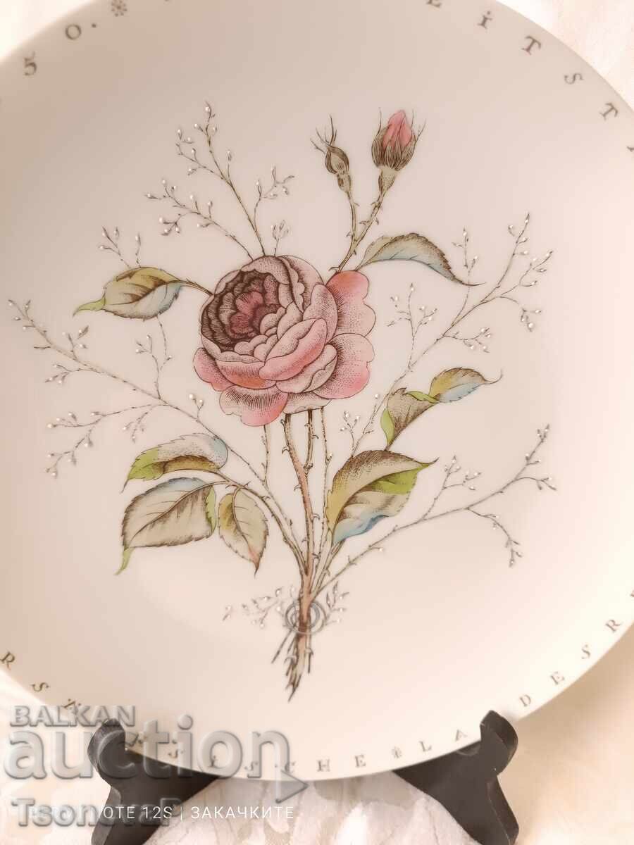 Porcelain platter, large plate by Furstenberg - 5 Porcelain platter, large plate by Furstenberg - 5