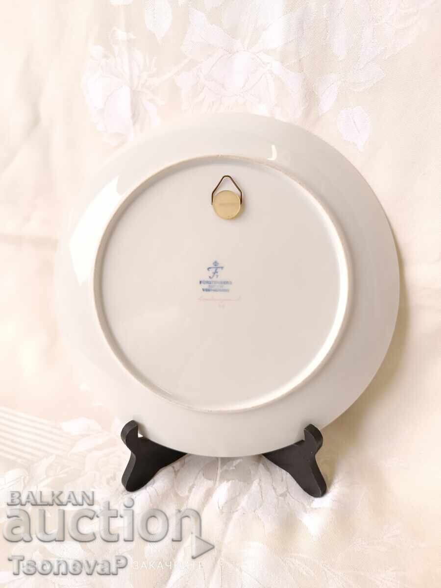 Porcelain platter, large plate by Furstenberg - 6 Porcelain platter, large plate by Furstenberg - 6