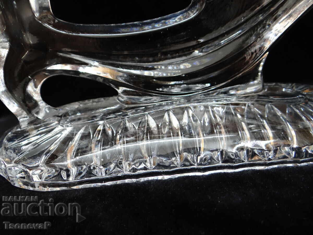Crystal triple candlestick holder by AVITRA CRYSTAL - 5 Crystal triple candlestick holder by AVITRA CRYSTAL - 5