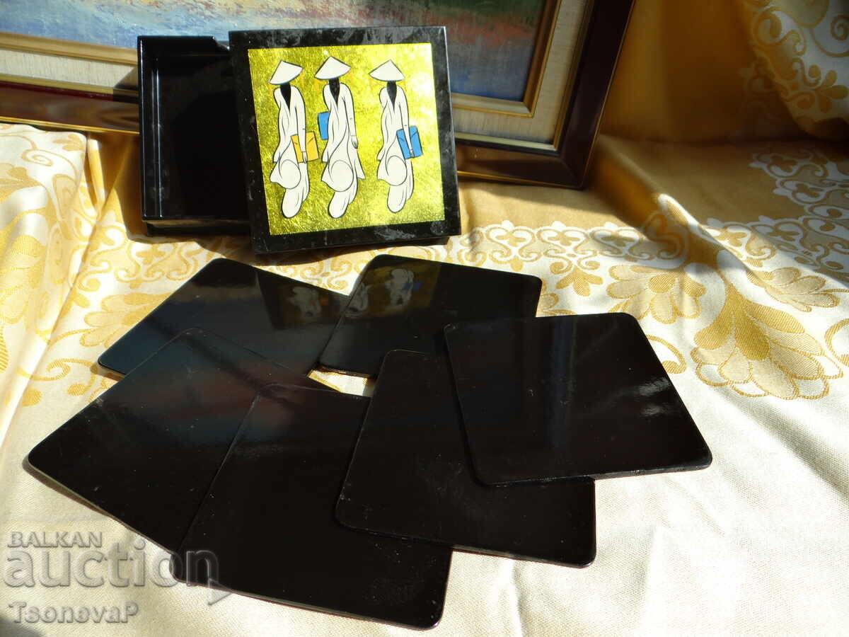 Auction Coaster Set Auction Coaster Set