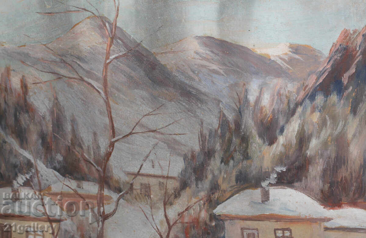 Nikola Tuzsuzov (1900-1977), landscape, oil painting - 6 Nikola Tuzsuzov (1900-1977), landscape, oil painting - 6