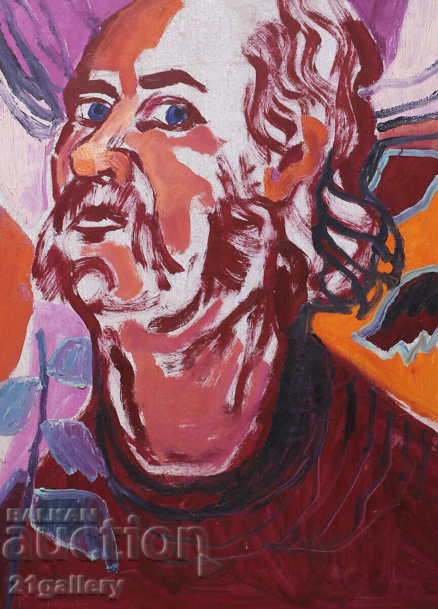 Kiril Nedyalkov (1940 – 2023) Ελαιοχρωματισμοί / Πορτρέτο με τιμή 400.00 BGN | € 204.52