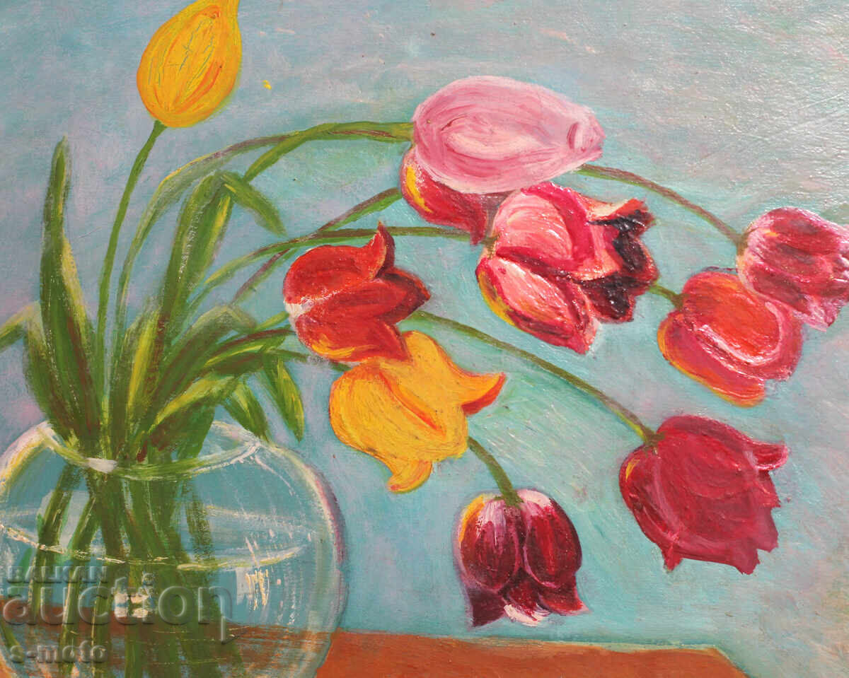 Tablou în ulei, natură statică - 5