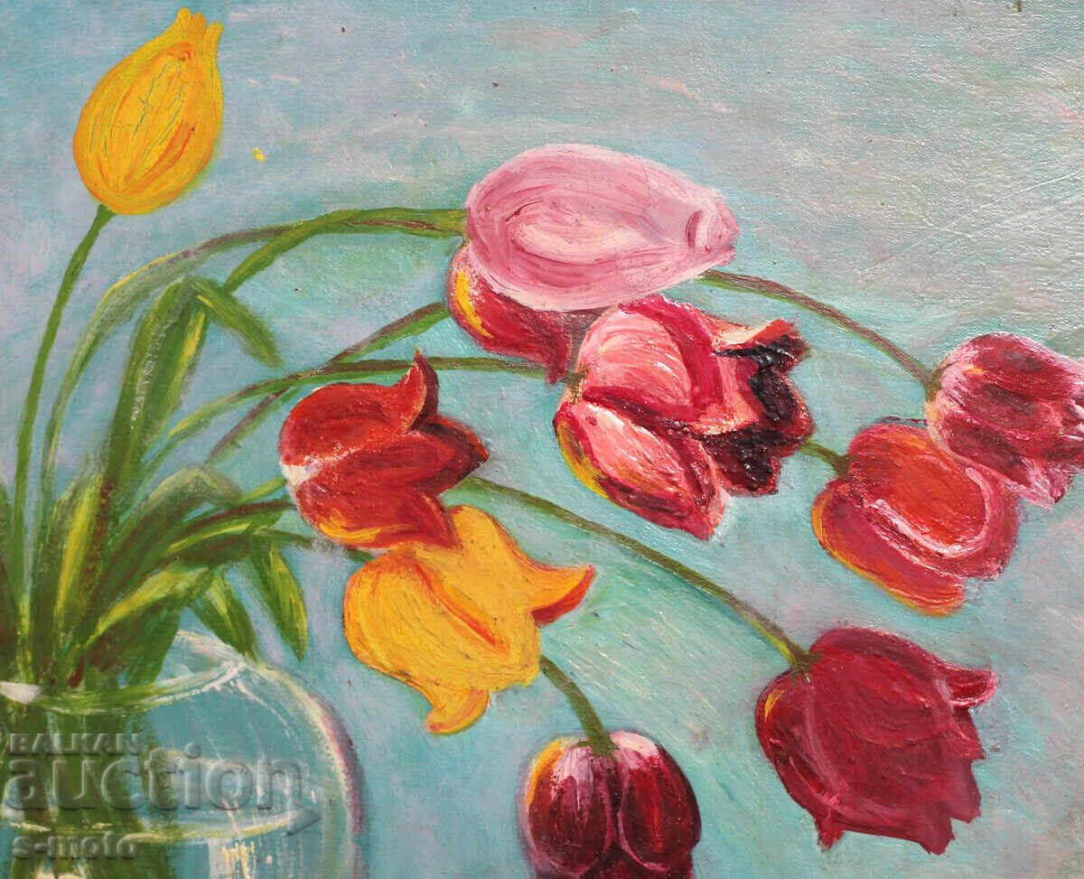 Tablou în ulei, natură statică - 7