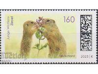 Καθαρή σφραγίδα Fauna Γήινος σκίουρος Γκόφερ 2023 από Γερμανία