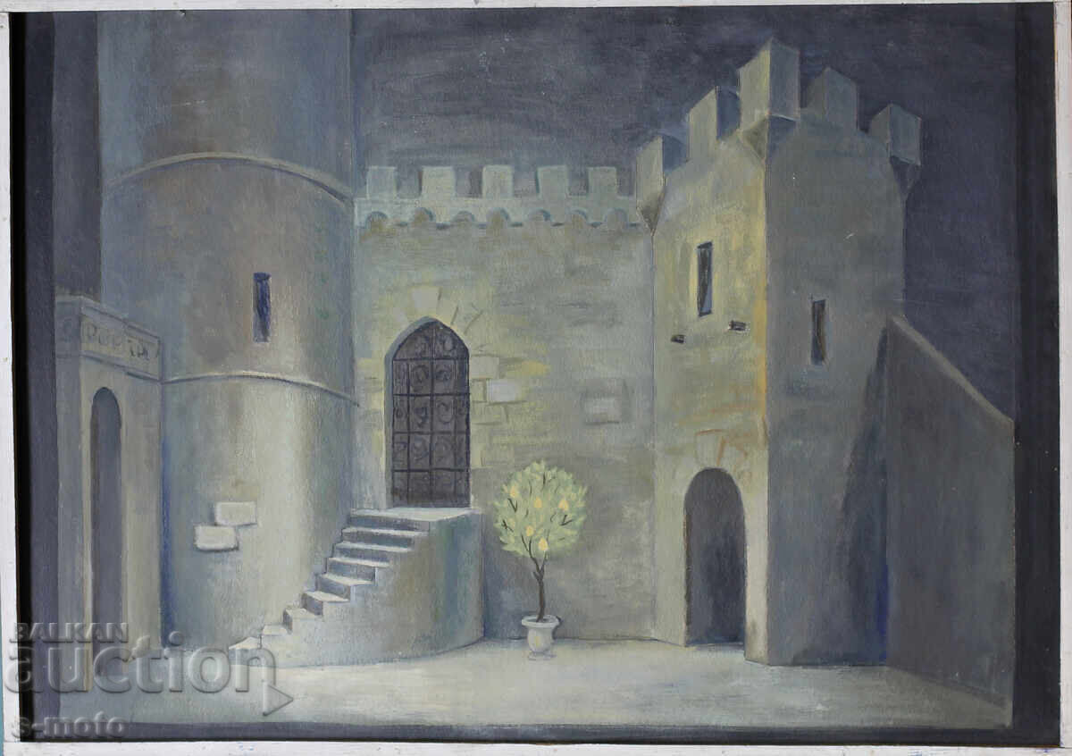 Έργο γκουάς, σκηνογραφία, εσωτερικό - 5